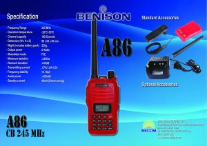 BENISON A86 - Image 2